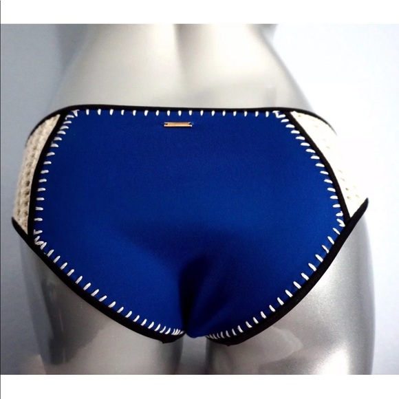 Victorias Secret Crochet Hipster Swim Bottoms L - Picture 7 of 7